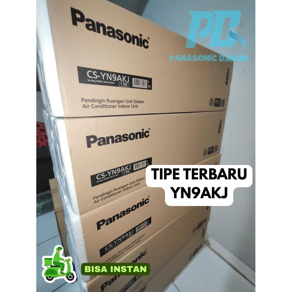 Indoor Ac Panasonic 1 Pk Yn09Wkj Baru Plus Remote
