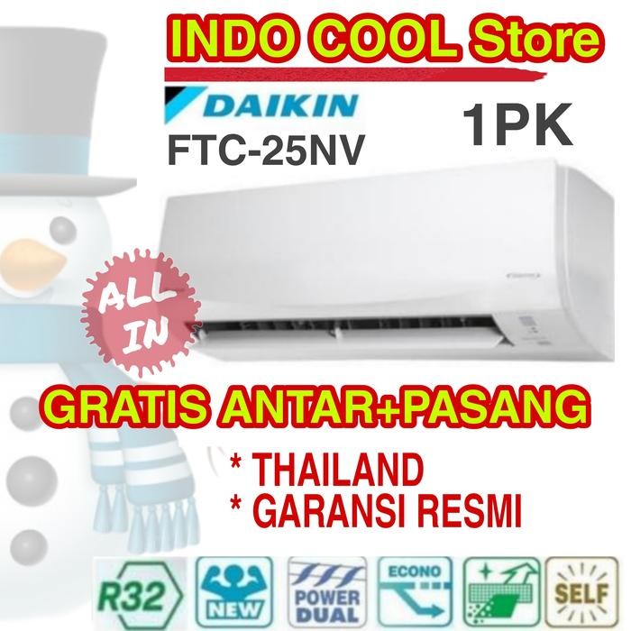 Ac Daikin Split 1Pk Ftc25