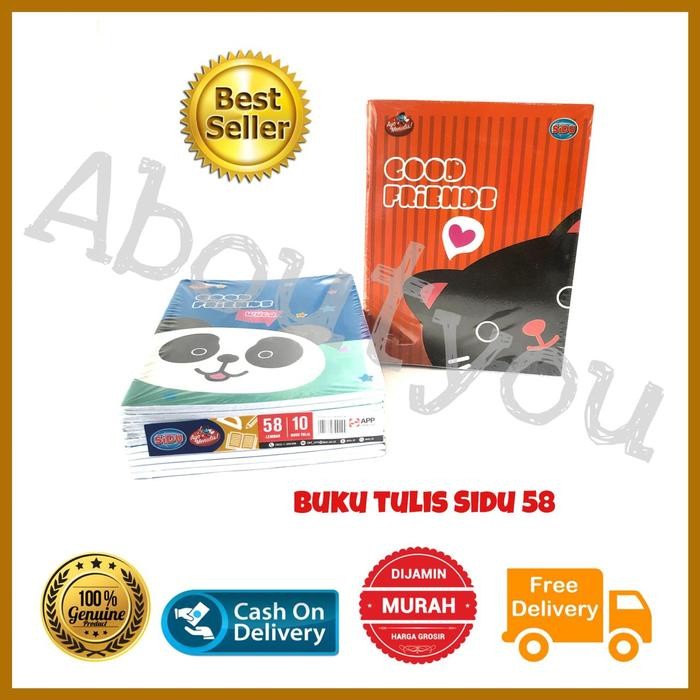

Grosir 1 Pack (Isi 10) Buku Tulis Tebal Gambar Lucu Garis 58 Lembar Pedagang Murah Premium About U
