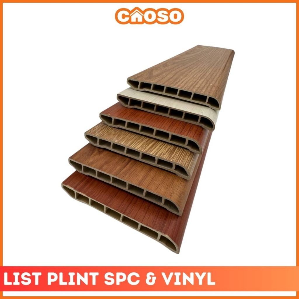 List Plint Spc Flooring 2.4m List Plint Vinyl Aksesoris Lantai SPC & Vinyl