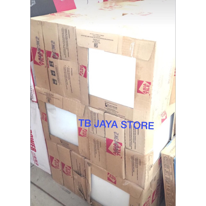 KERAMIK LANTAI PUTIH 30 X 30 ASIA TILE
