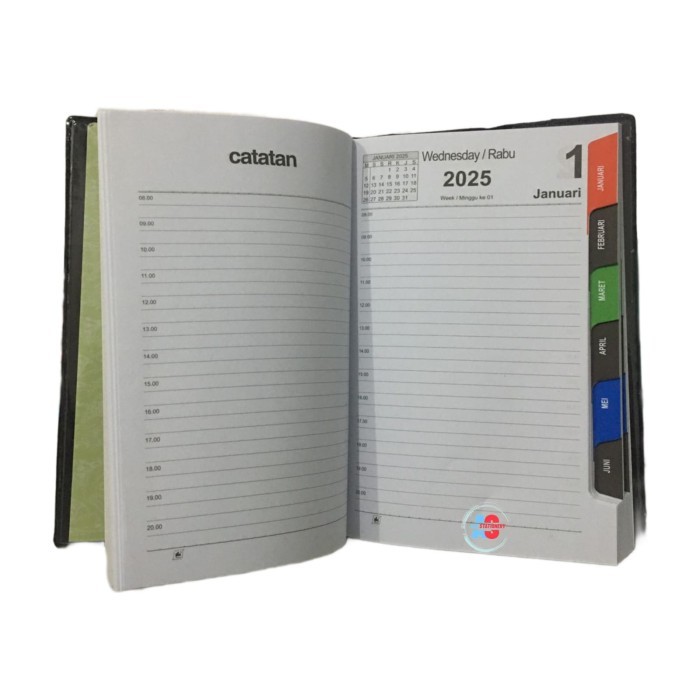 

Buku Agenda Deluxe 2025 (Pcs) #Gratisongkir