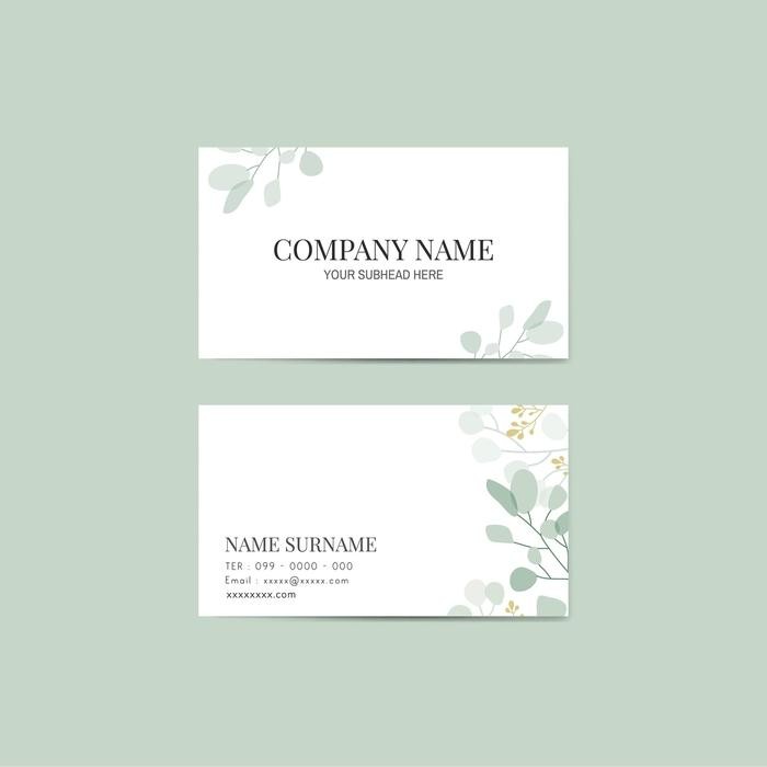 

Kartu Nama Fancy ( 2 Sisi) #Gratisongkir