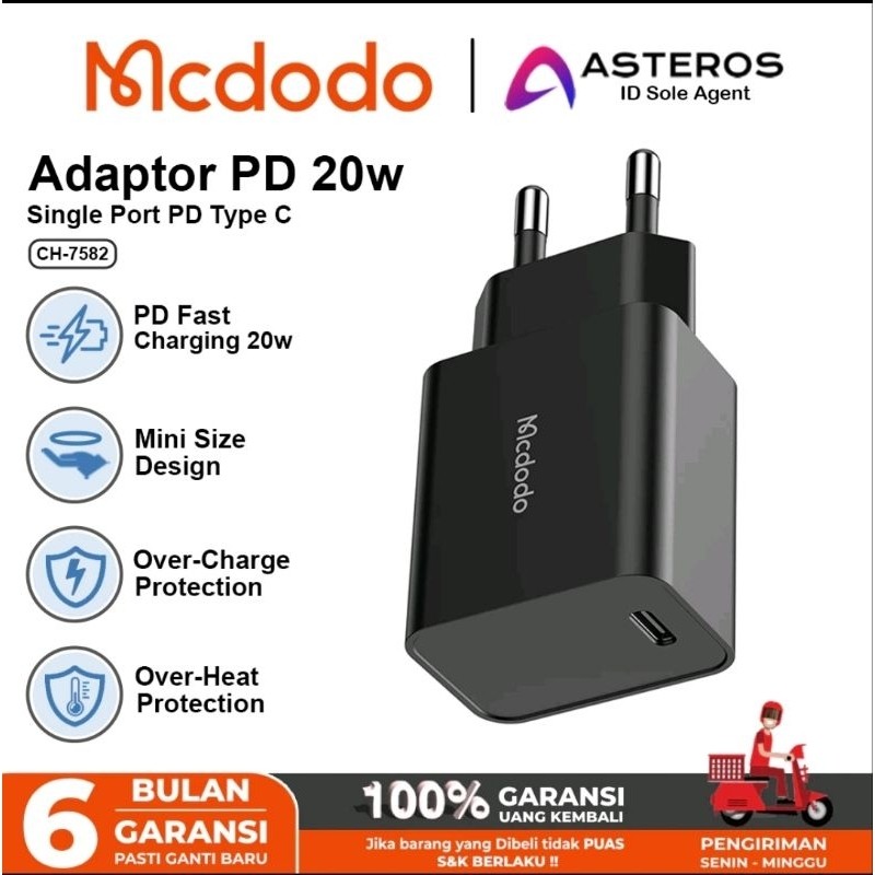 Charger iPhone Mcdodo Fast Charger Power Delivery - Mcdodo Charger iPhone 14 13 12 11 8 X XR XS