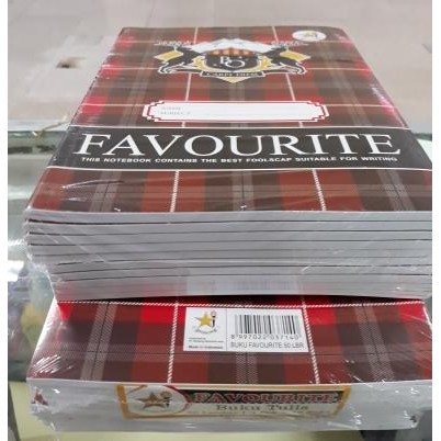 

Buku Tulis 50 Lembar Favourite Bintang Obor #Gratisongkir