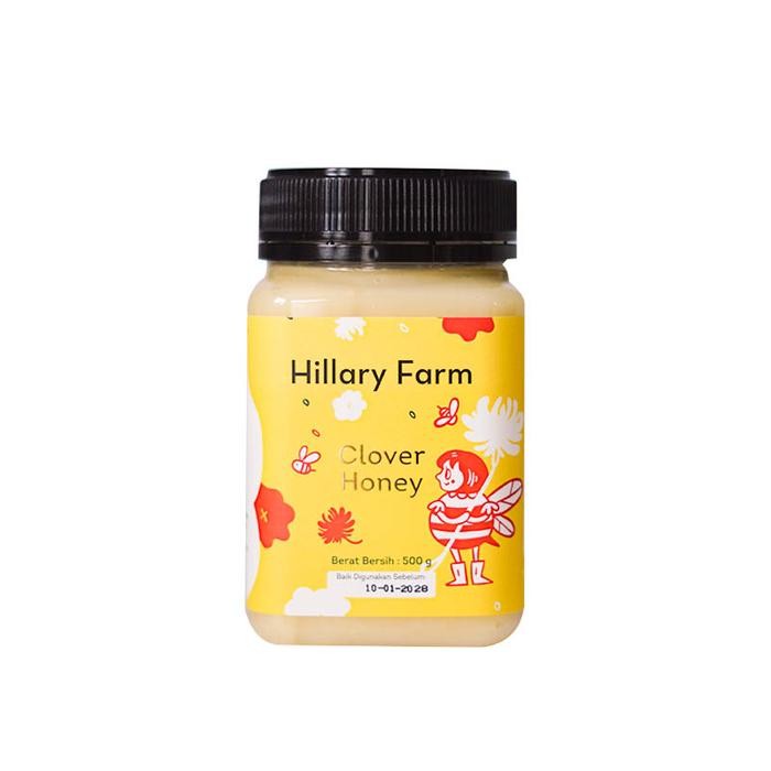 

Hillary Farm Clover Honey 500gr - Madu