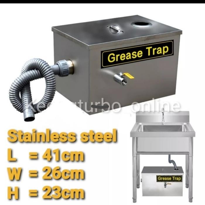 Grease Trap Stainless Penyaring Nyak Perangkap Nyak Grease Trap