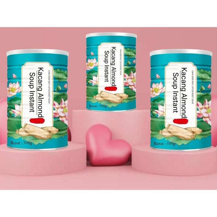 

3 Kaleng GU XUAN XIANG SUP TERATAI ALMOND BIJI CHIA