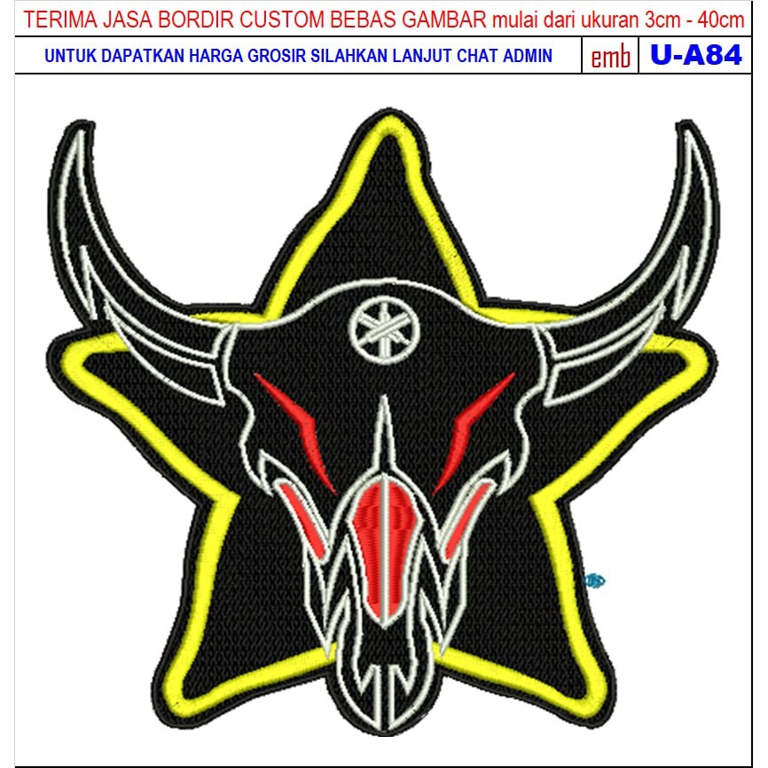 HD-207 PATCH BORDIR BYONIC BYSON YAMAHA