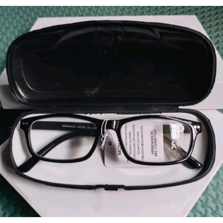 Harga Terbaik Kacamata baca lensa asli kaca awet tahan gores kaca mata plus rabun dekat pria wanita