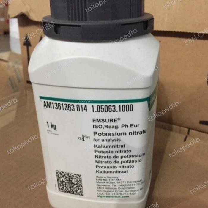 Potasium nitrat / kalium nitrat / KNO3 brand MERCK 1 kg
