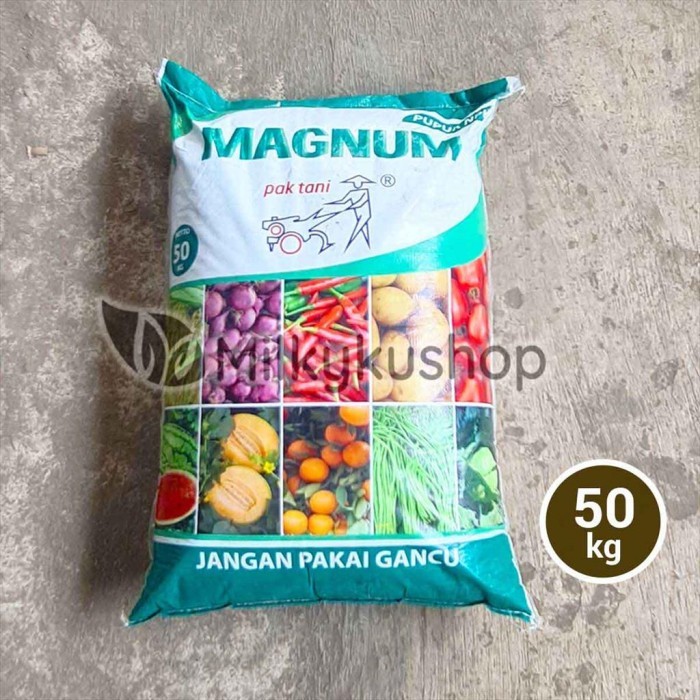 PUPUK PAK TANI MAGNUM 50 KG KEMASAN PABRIK NPK VIA GOSEND GRAB