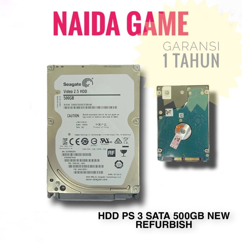 HDD 2.5 SATA 500GB 1TB 2TB / HARDISK SATA 2.5 FOR PS3 PS4