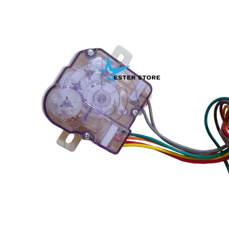 Aqua Timer wash 6 kabel/ Timer pencuci mesin cuci Aqua 2 tabung