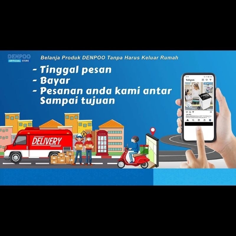 DENPOO Air Cooler Penyejuk Ruangan