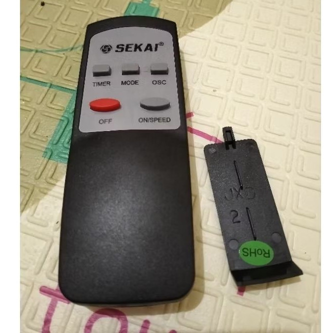 Remote Kipas Angin SEKAI Original Remot Kipas SEKAI Ori