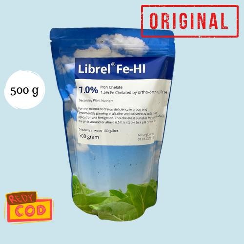 New BASF - Librel Fe Hi (Fe eddha 7%) packing 500 gram/0,5 kg