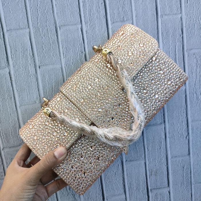 SALE TAS PESTA CLUTCH, WEDDING RS 8250 READY