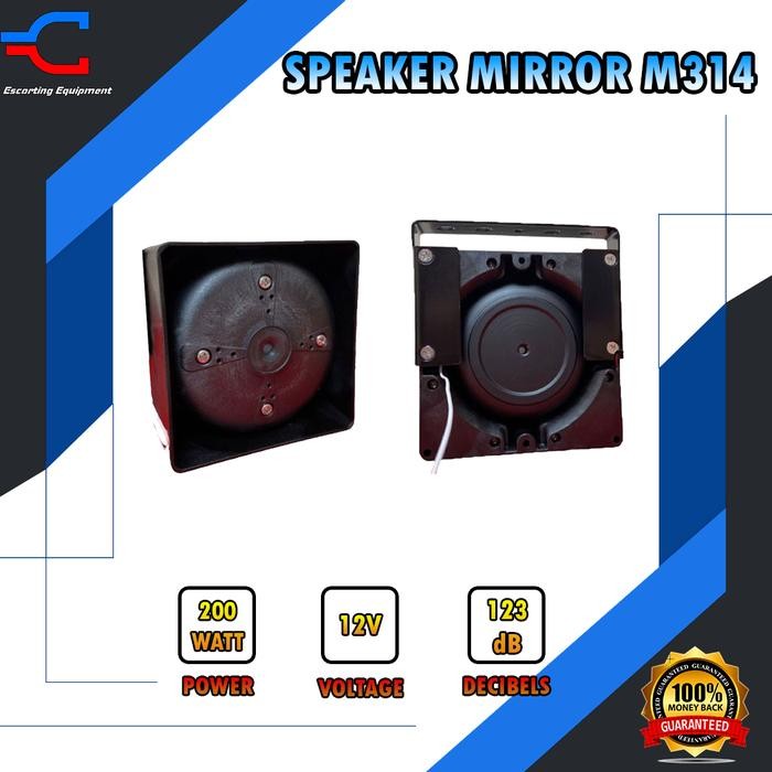 Toa Speaker Mirror M314 200 Watt Setara Whelen SA314P