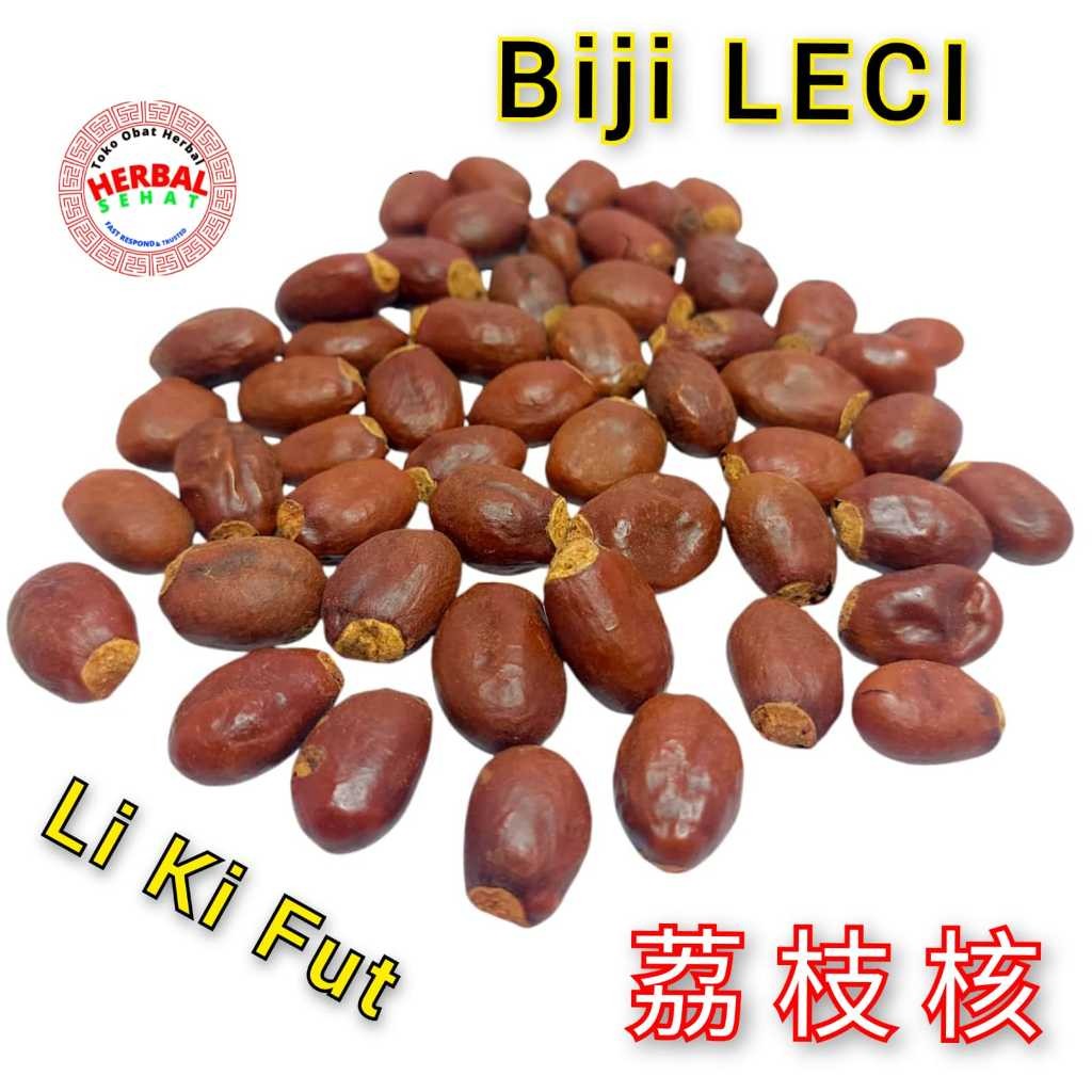 

50 G Gr Gram Li Zhi He Ke Semen Litchi Lychee Seed Seeds Biji Leci PREMIUM
