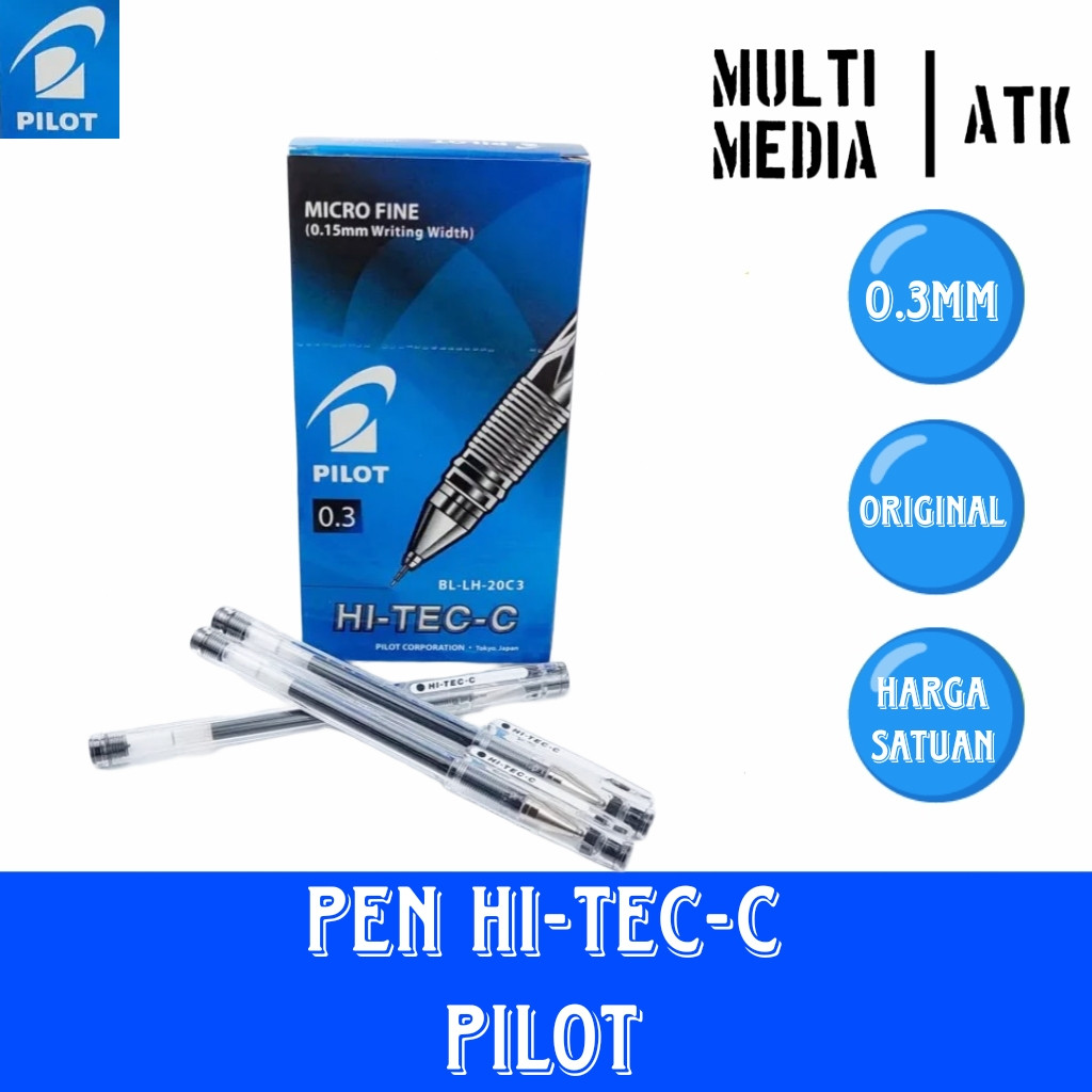 

PULPEN PILOT HI-TEC-C HITECH 0.3