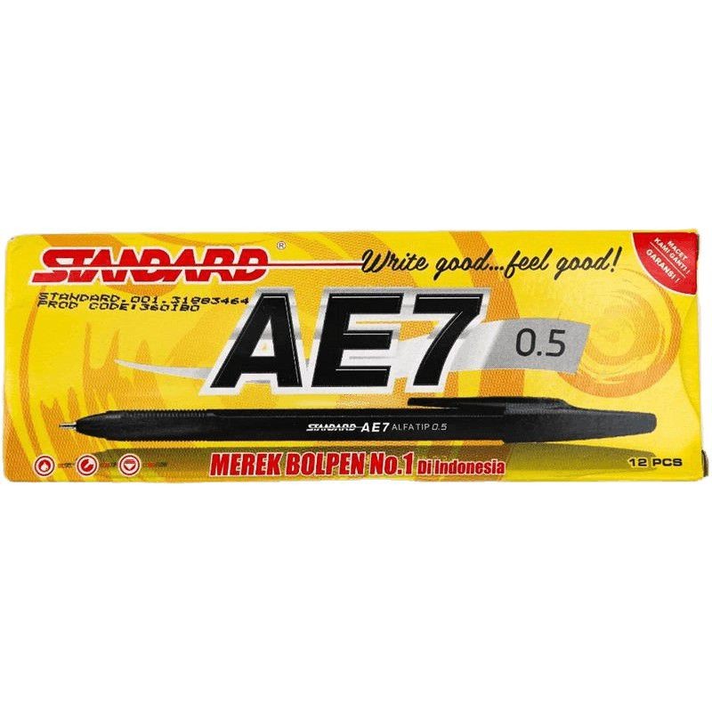 

PULPEN STANDARD AE7 (1Pk isi 12 PCS)