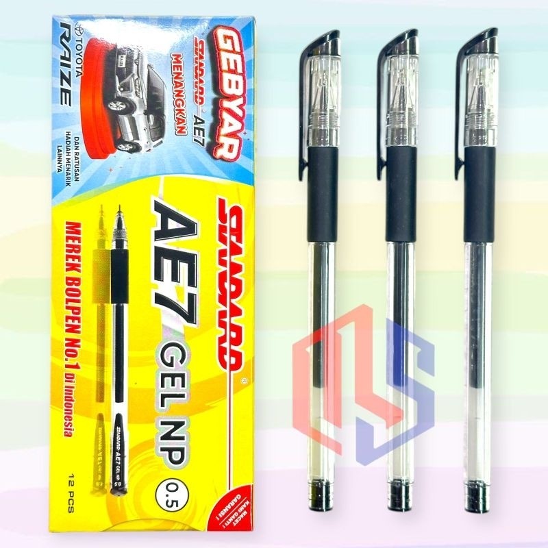 

Pulpen / Ballpoint / Pen AE 7 Gel NP (12 Pcs)