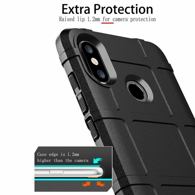 JTTOP" CASE XIAOMI MI 8 MI8 CASE RUGGED SHIELD ARMOR SOFTCASE CASING