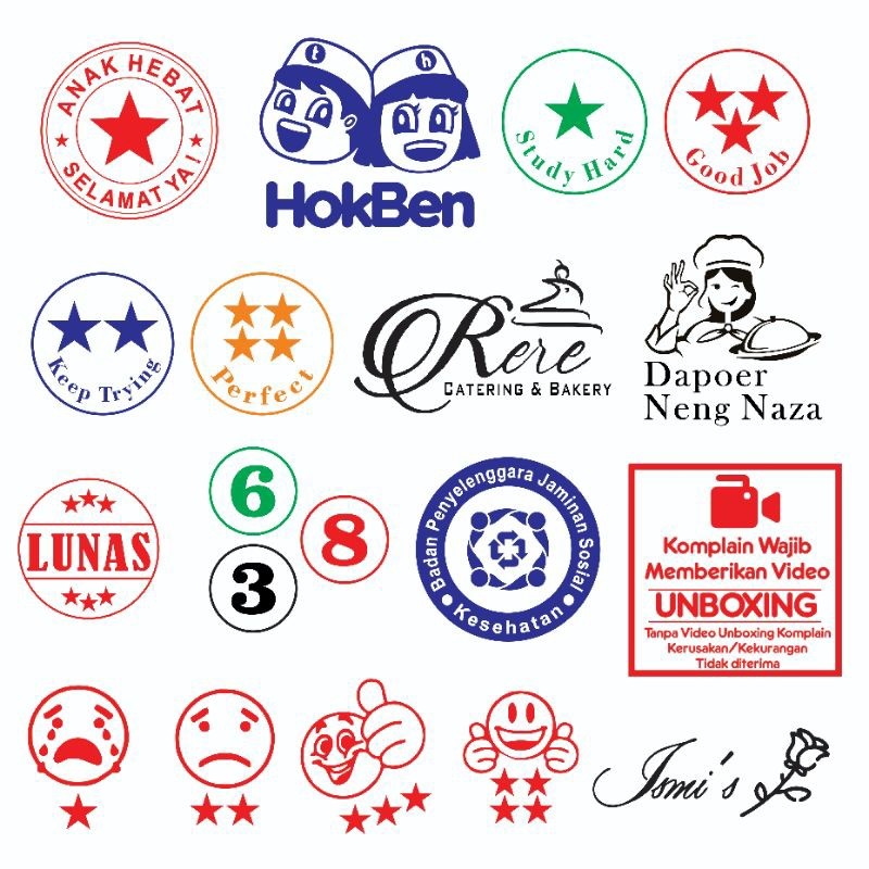 

Stempel, stempel nilai guru, stempel custom, stempel logo, stempel toko, stempel lunas, stempel