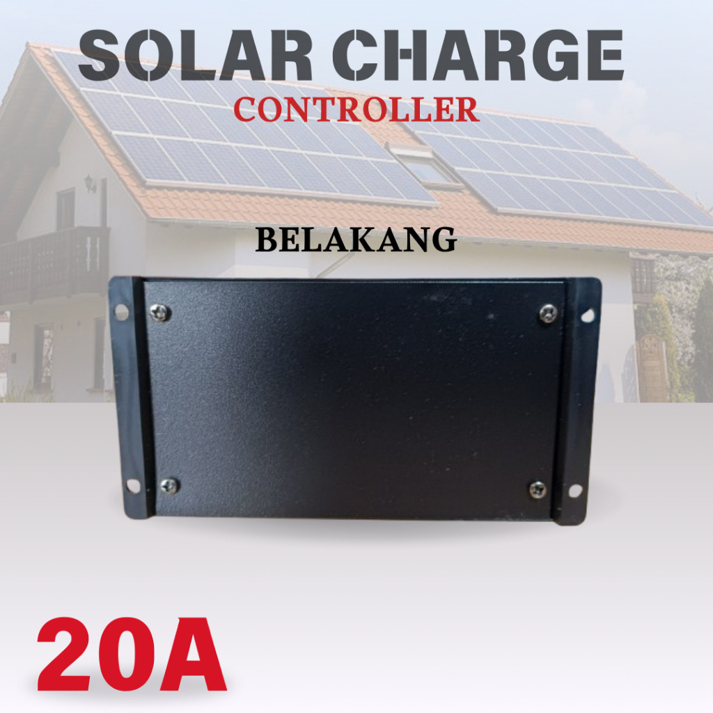 ALAT KONTROLER SOLAR PANEL SURYA DUAL USB DAYA PANEL 20-A KONTROLER CHARGER