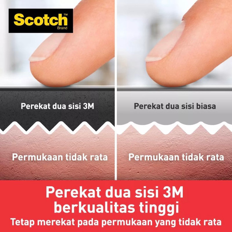 

3M SCOTCH EXTREME Outdoor Indoor Double Tape 19mm x 1.5 Meter