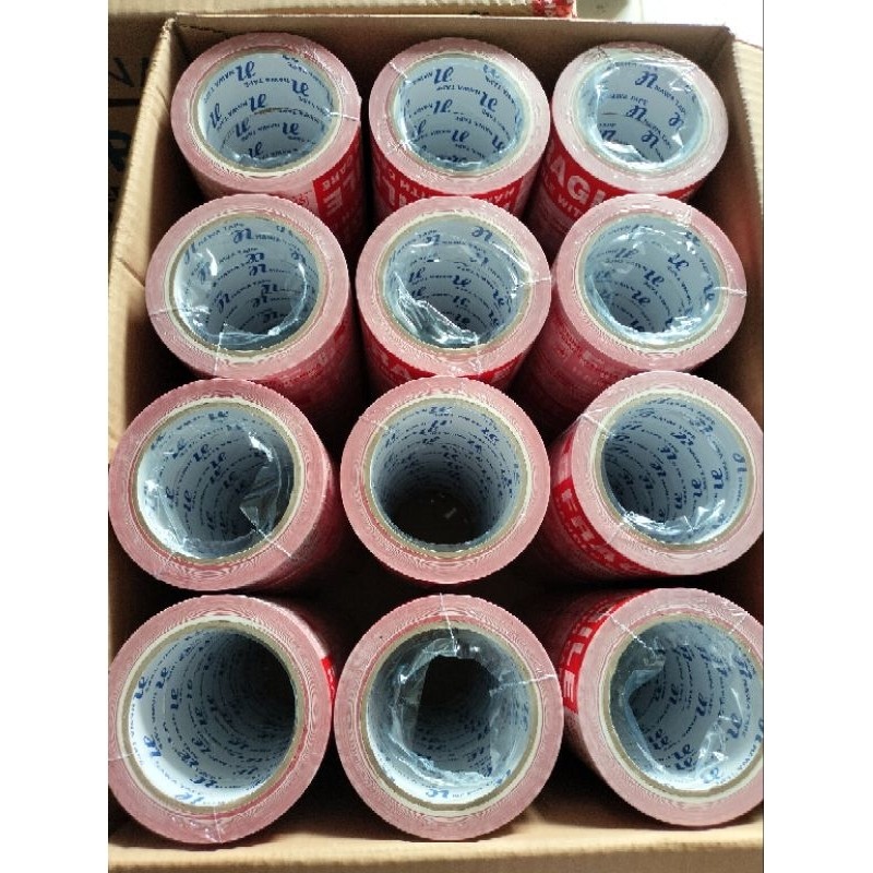 

LAKBAN FRAGILE VIDEO AMBOXING 45X100YARD FRAGILE MERAH PUTIH 100YARD & 72YARD