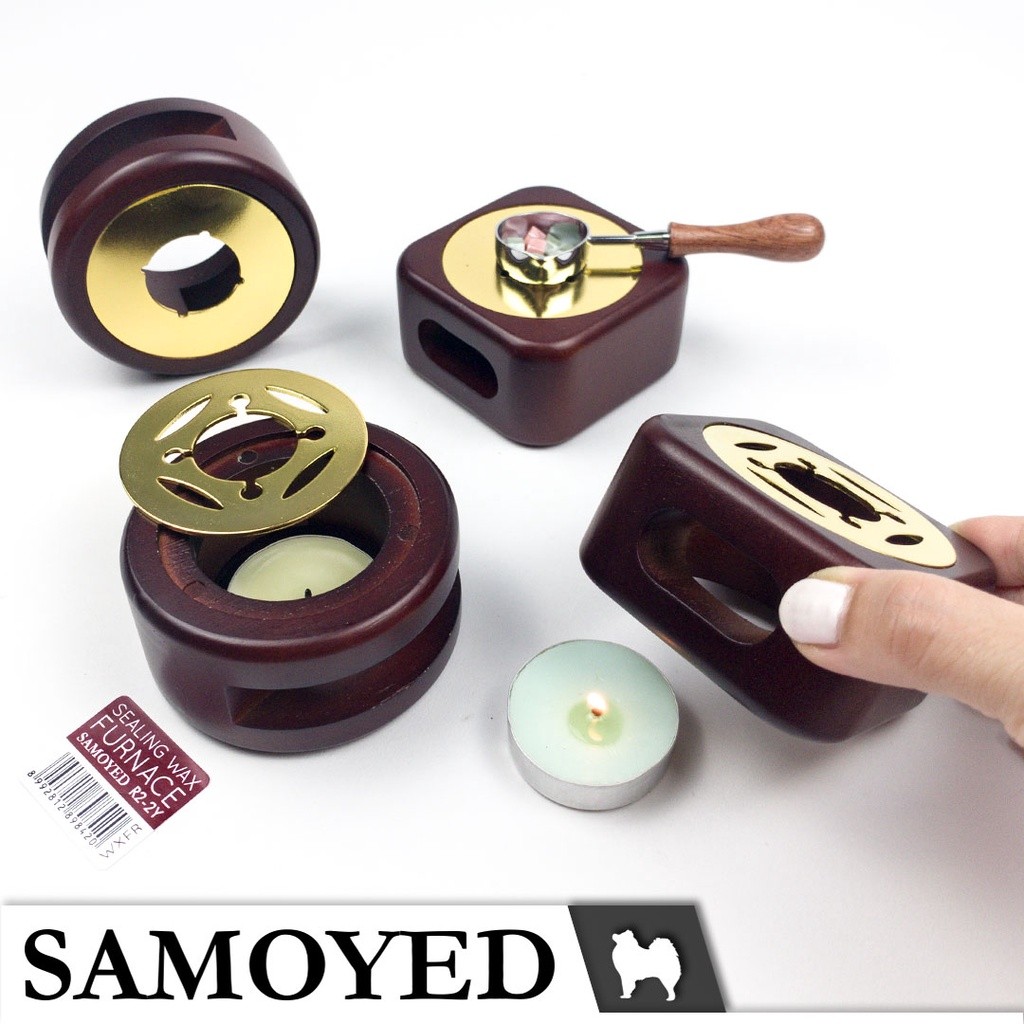 

Tungku Lilin Segel / Stempel Surat / Undangan / Seal / Sealing Wax Melting Furnace / Pot Samoyed