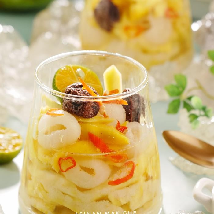 

G&C ASINAN BUAH MAK GUE: MANGGA + LONGAN + KIAMBOY