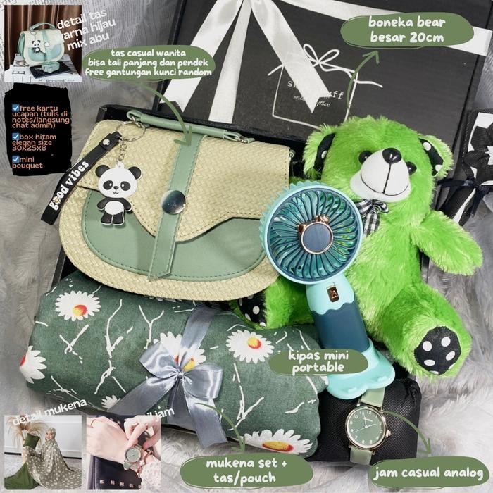 Hampers Kado Ulang Tahun Cewek Brithday Anniversary / Hampers Ultah Cewek Mukena Best Seller