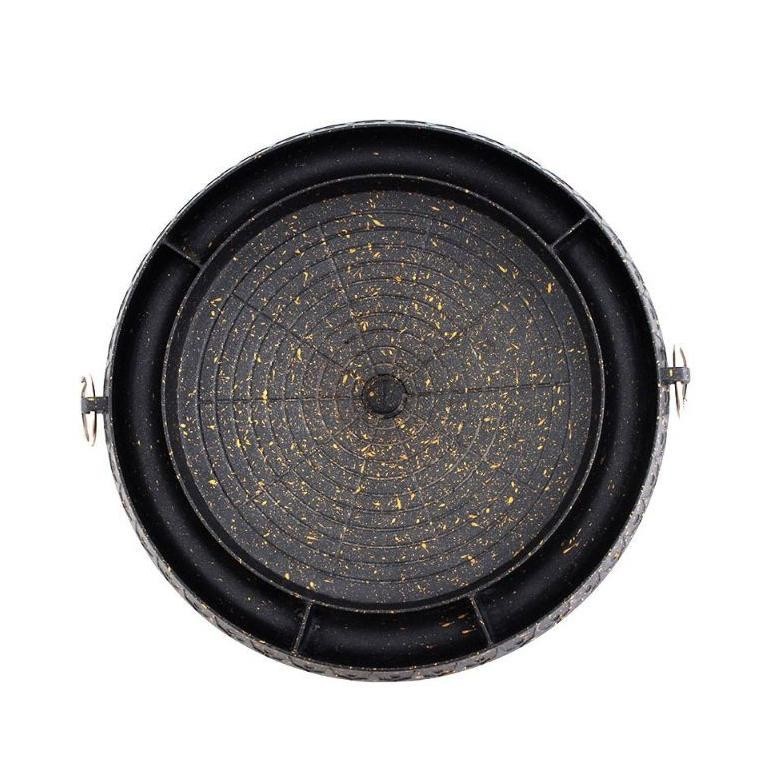 CYPRUZ- MARBLE SERIES : KOREAN BBQ GRILL 36X3CM- TG-0305