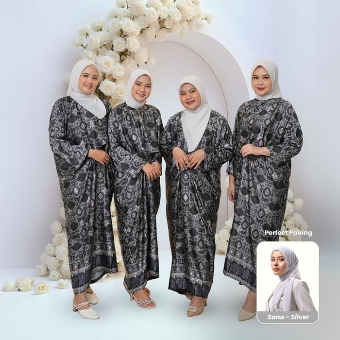 [Bridesmaid Bliss Package] Zm Zaskia Mecca - Gamis, Tunik Wanita & Hijab Paris, Voal