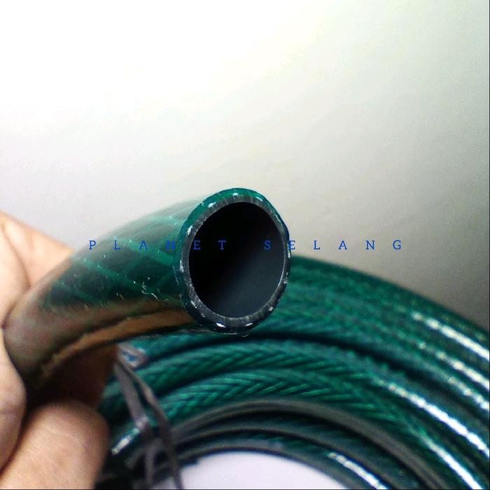 Barang Terlaris Selang Air 10 Meter 5/8 Inch 2 Mm Anti Lumut Selang Air Serat Benang Selang Air Anti