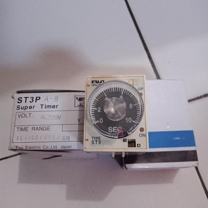 PROMO super timer fuji ST3P A-B AC22OV FUJI ELECTRIC