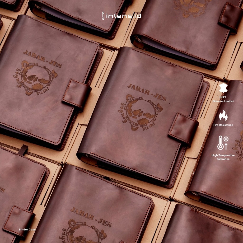

Intens.id cover binder a5 matterial kulit sapi