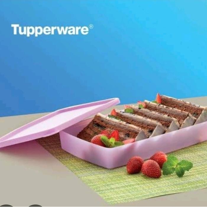 Miliki Segera Shallow Pak N Stor Tupperware 2Pcs Uk 600Ml Untuk Dikulkas Atau Kotak Bekal Tupperware
