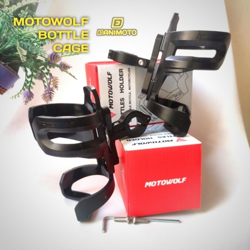 Gboiishop - Holder Tempat Botol Minum Stang Crash Bar Sepeda Motor Dudukan ADV PCX Versys CB150X