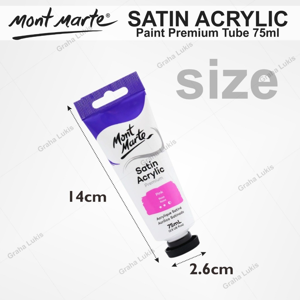 

Cat Acrylic Mont Marte - Satin Acrylic Paint