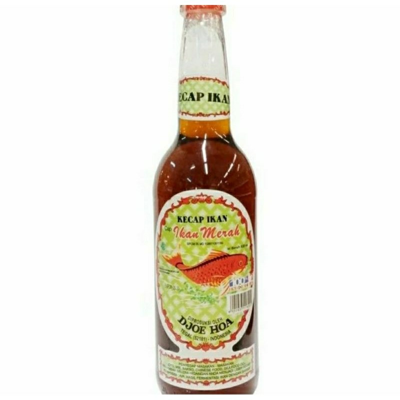 

Kecap Ikan Djoe Hoa Merah Botol 620ml