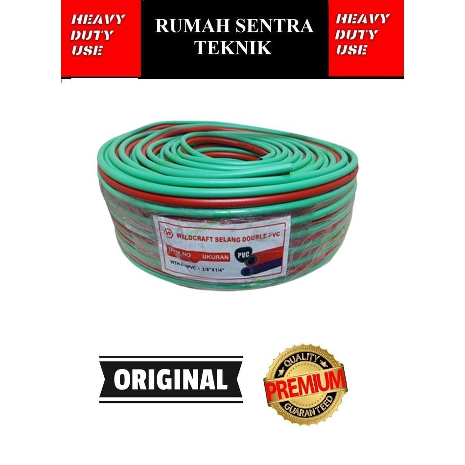 welding twin hose welcraft selang las double WELDCRAFT selang blender potong las