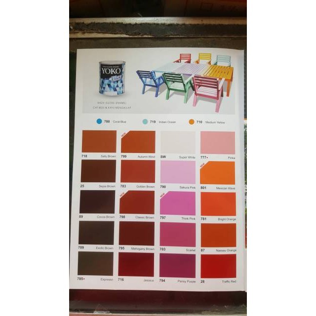 

Cat Kayu & Besi/ Cat Minyak YOKO 0,7ltr Termurah Dan Terpercaya