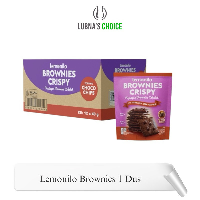 

WHYN!! Lemonilo - Brownies Crispy 1 Dus