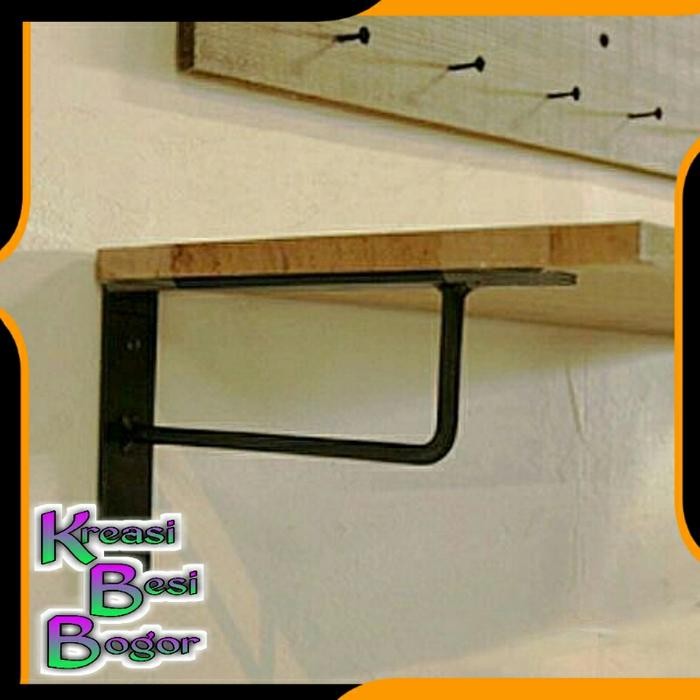 PREMIUM Siku L Papan Ambalan,Siku Penyangga,Siku Rak Besi 30x40