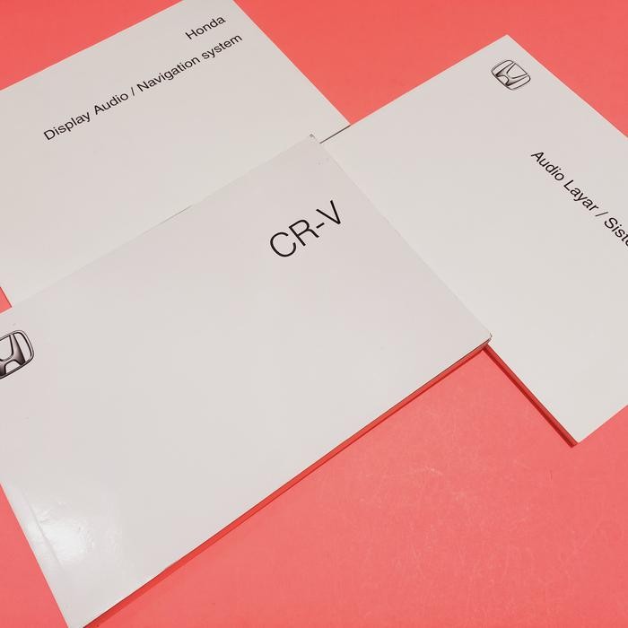 PREMIUM ORIGINAL Buku Owners Manual Book Pedoman Panduan Petunjuk Pemilik Mobil Honda All NEW CRV
