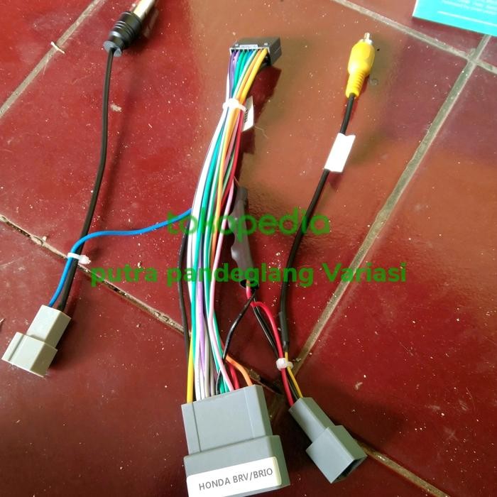 PREMIUM socket audio mobil Honda brv Brio baru